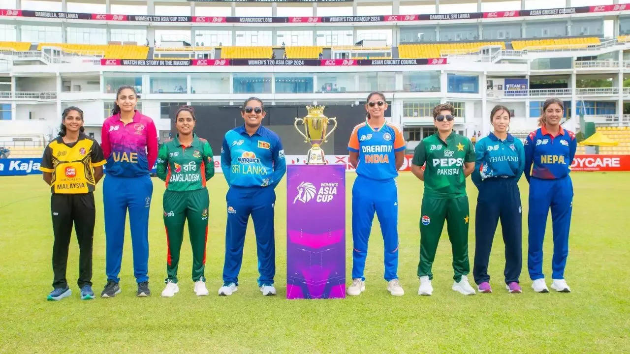 Women's Asia Cup 2024 Live Pakistan vs Nepal Latest Placement